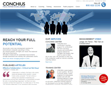 Tablet Screenshot of conchius.com